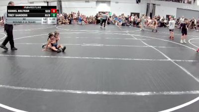 48 lbs Round 7 (8 Team) - Daniel Beltran, Warhawks vs Trey Sanders, Mat Assassins White