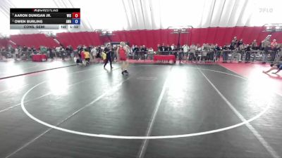 190 lbs Cons. Semi - Aaron Dunigan Jr., Wisconsin vs Owen Burling, Askren Wrestling Academy