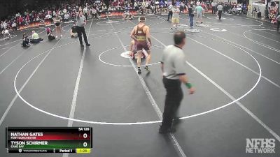 5A 126 lbs Cons. Semi - Nathan Gates, Fort Dorchester vs Tyson Schirmer, Cane Bay