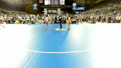 110 lbs Round Of 64 - Mia Galindo, VA vs Mileena Notaro, NE