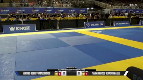 Andres Roberto Maldonado vs Yann Marcos Gerasch Da Luz 2026 Pan Kids Jiu-Jitsu IBJJF Championship