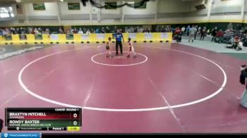 45 lbs Quarterfinal - Jaxton Williams, Cobbler Wrestling vs Mason Robbins, Coyote Wrestling Club