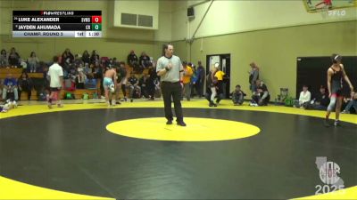 108 lbs Champ. Round 2 - Luke Alexander, Spring View Middle School vs Jayden Ahumada, Coalinga Roughnecks
