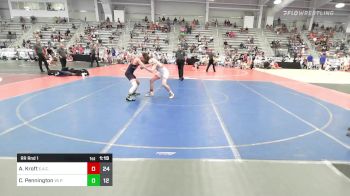 127 lbs Rr Rnd 1 - AJ Kroft, Elite Athletic Club vs Cade Pennington, VA Patriots