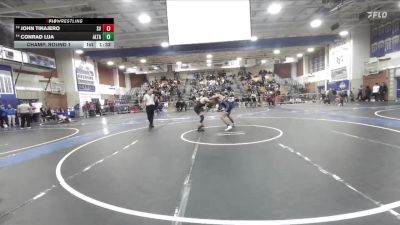 126 lbs Champ. Round 1 - John Tinajero, Sierra Vista vs Conrad Lua, Alta Loma