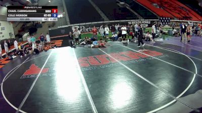 120 lbs Cole Iverson, Alaska 2 HS Boys vs Chael Cabingabang, Hawaii 3 HS Boys