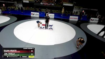 78 lbs Champ. Round 3 - Elijah Viruete, Inland Elite Wrestling Club vs Joel Padilla, Total Kaos Wrestling Club