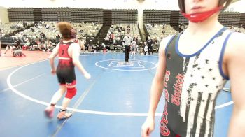 77 lbs Rr Rnd 6 - Jackson Dudley, Centurion Wrestling vs Cael Powers, Georgia United