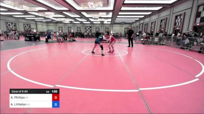 118 lbs Consi Of 8 #2 - Ava Phillips, Ny vs Autumn Littleton, De