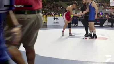 All Cadet Boys Freestyle Upper - 150 lbs Cons. Round 2 - Samuel Cabrera, Vista High School Wrestling vs Ethan Reitz, El Rancho High School Wrestling