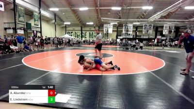 126 lbs Round Of 32 - Abner Abundez, Montgomery Blair High School vs Erik Lindstrom, New Kent Wrestling Club