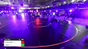 120 lbs Final - Haden Hernandez, Team Thunder vs Luis Solis, Wcw