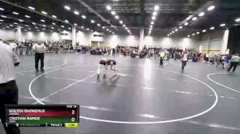 100 lbs Cons. Round 6 - Hank Benter, Columbia Wrestling Club vs Easton Broxterman, Topeka Blue Thunder Wrestling Club