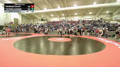 190 lbs Cons. Round 2 - Victoria Cloward, Tooele vs McKinlee Collett, Uintah