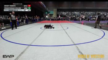 60 lbs Round Of 16 - Brody Femrite, Suples Wrestling Club vs Prince'Josiah Collins, Mighty Warrior Wrestling Academy
