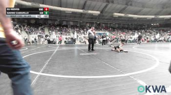 46 lbs Consi Of 8 #2 - Eli Reeves, Broken Arrow Wrestling Club vs Gavino Camarillo, Clinton Youth Wrestling