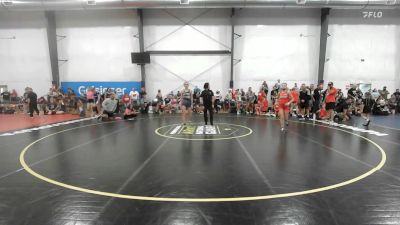 46 lbs Rr Rnd 1 - Mya Beckett, Badger Girls Elite - W vs Allegra Keaton, Valkyrie Girls WC - W