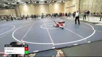 170 lbs Consi Of 16 #1 - Seth Sandoval, Team SoCal vs Jack Simons, Vanguards