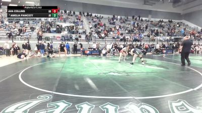 U20 Women - 68 lbs Champ. Round 3 - Ava Collins, OR vs Amelia Fawcett, AK