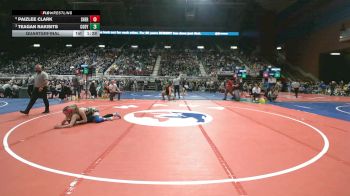 125 lbs Quarterfinal - Teagan Rakisits, Cody vs Paizlee Clark, Sheridan