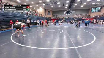 157 lbs 3rd Place Match - Roen Werner, Katy Cinco Ranch vs Diego Ramirez, El Paso Pebble Hills