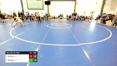 155 lbs Rr Rnd 2 - Lane Button, Michigan Grapplers vs Ty Watson, Meatballs