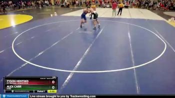 195 lbs Cons. Round 3 - Tyson Hentges, St. Michael-Albertville vs Alex Carr, Park