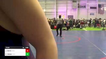 130 lbs Final - Joseph Davis, Team Takedown vs Chase Weber, Nwwc