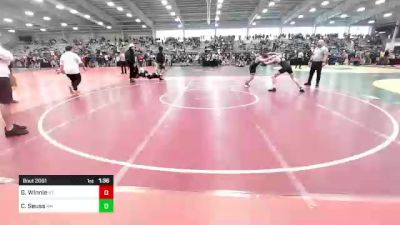 126 lbs Round Of 128 - Gavin Winnie, VT vs Colton Seuss, NH