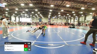 120 lbs Rr Rnd 2 - Ryan Romano, Filipe Trained Wrestling Academy vs Santos Marin, Osprey Wrestling Club