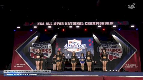 Cheer Athletics - Instinct [2026 L5 Senior Coed - Small Day 2] 2026 NCA All-Star National Championship