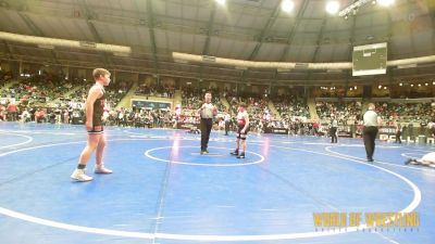 110 lbs Round Of 32 - Jackson Linhart, Nebraska Boyz vs Gage Rackley, Tuttle Elite Wrestling Club