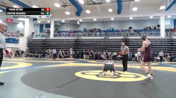 150 lbs Semifinal - Thor Etter, Paulding vs Austin Rhodes, Yale