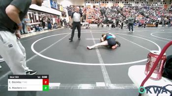 110 lbs Final - Emily Beckley, Team Tulsa Wrestling Club vs Ashlyn Masters, Salina Wrestling Club