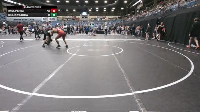 174 lbs Cons. Round 5 - Raul Perez, Pratt Community College vs Giulio Traglia, Friends University