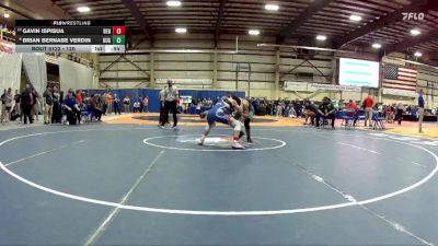 120 lbs Cons. Round 2 - Brian Bernabe Verdin, Hug vs Gavin Ispisua, Reno