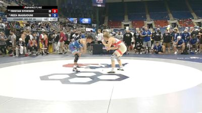 150 lbs Champ. Rd Of 32 - Tristan Stoeser, South Dakota vs Reza Massjouni, Virginia