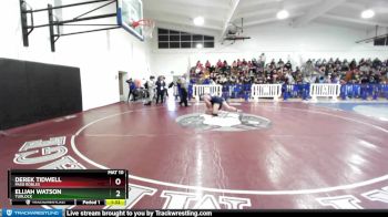 182 lbs Champ. Round 1 - Derek Tidwell, Paso Robles vs Elijah Watson, Turlock