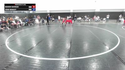 132 lbs Jasper Croom, Florida vs Luke Schoch, California Gold