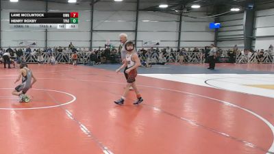 64 lbs Round 1 - 9:00am Saturday - Lane Mcclintock, Iowa Black vs Henry Roxby, PA Silver