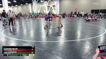 165 lbs Round 1 (10 Team) - Clayton Miller, Fight Barn WC vs Luis Gonzalez, Westsdie WC