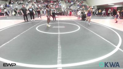 92 lbs Semifinal - Daxton Stewart, Vian Wrestling Club vs Zaiden Wilson, HURRICANE WRESTLING ACADEMY