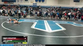 106 lbs Cons. Round 4 - Pierce Wegleitner, Blaine vs Jace Saulter, Rosemount