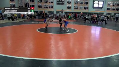 75 lbs Champ. Round 1 - Maddux Sickles, Jesup Mat Club vs Maddox Gerst, Anamosa Wrestling Club