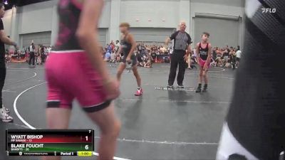 96 lbs Round 1 (10 Team) - Carson Wissinger, Bandits vs Colton Bishop, MF Savage