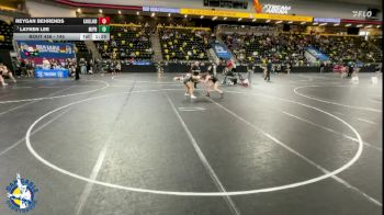 145 lbs Cons. Round 1 - Layken Lee, Mid-Prairie vs Reygan Behrends, Maple Park (Kaneland)