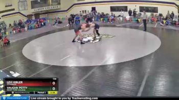 174 lbs Quarterfinal - Levi Kibler, Otterbein vs Vaughn Petty, Henry Ford College