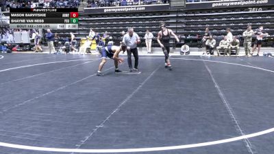149 lbs Semifinal - Mason Barvitskie, Army vs Shayne Van Ness, Penn State