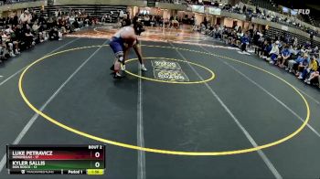 285 lbs Round 1 (4 Team) - Luke Petravicz, Hononegah vs Kyler Sallis, Don Bosco