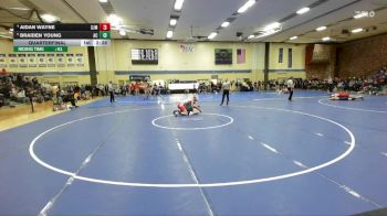 197 lbs Quarterfinal - Braiden Young, Augustana (il) vs Aidan Wayne, St. Johns (mn)